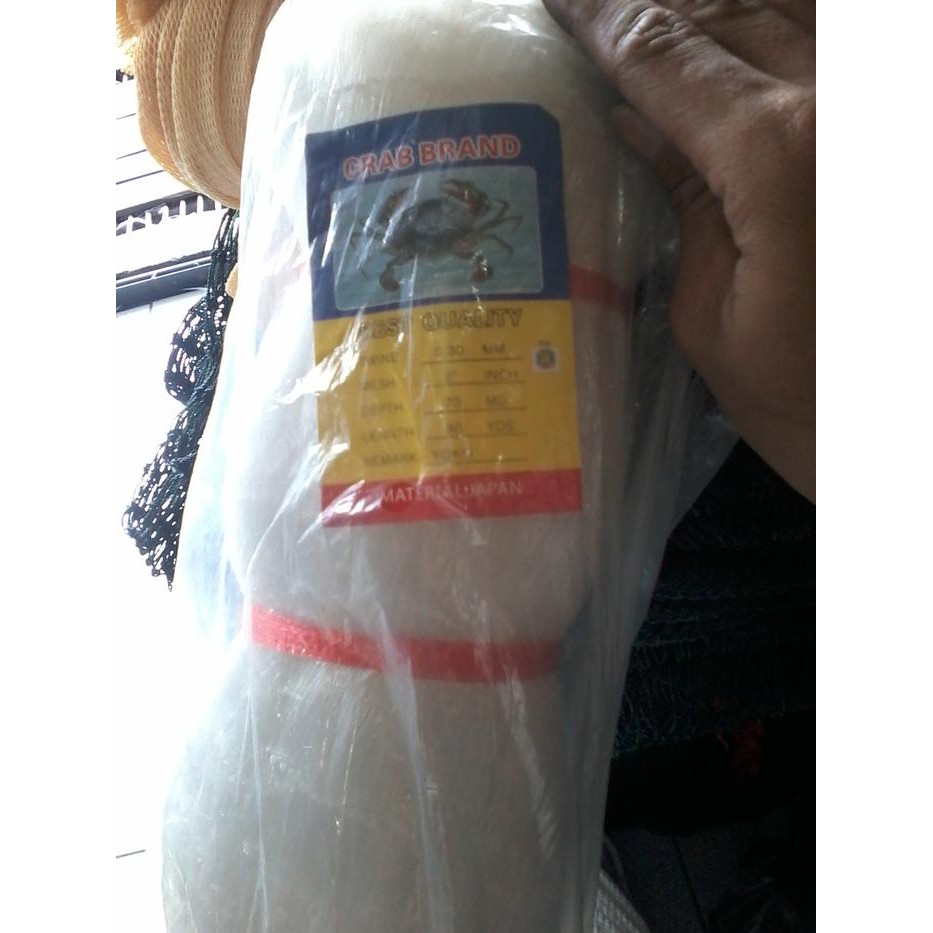 jaring ikan 2' senar 0.30 70x80