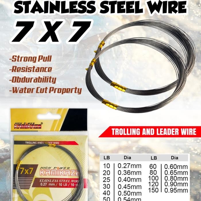 neklin pancing kamikaze bagus type 7x7 neklin serabut