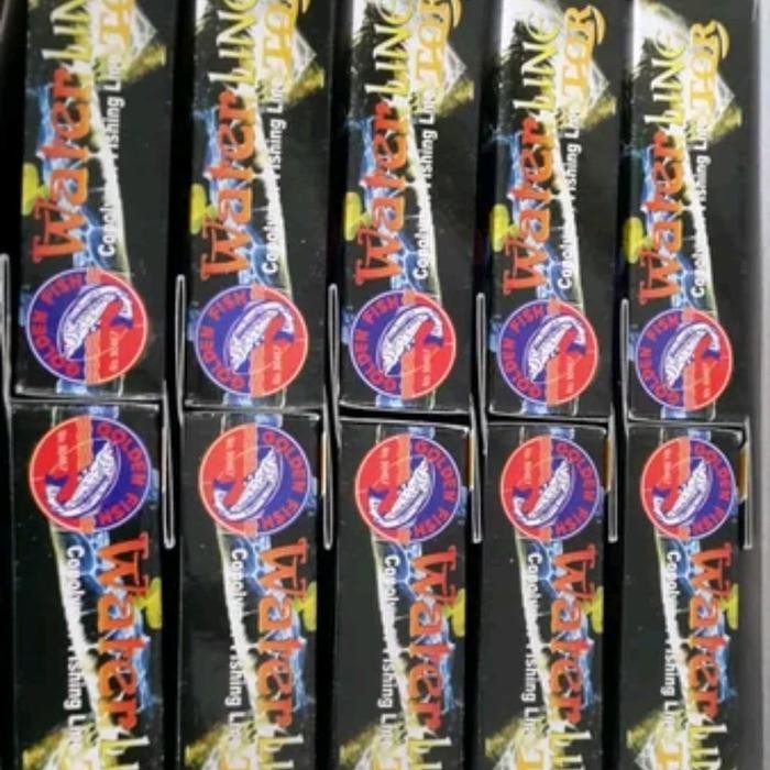 senar pancing waterline goldenfish tor coklat 150 m