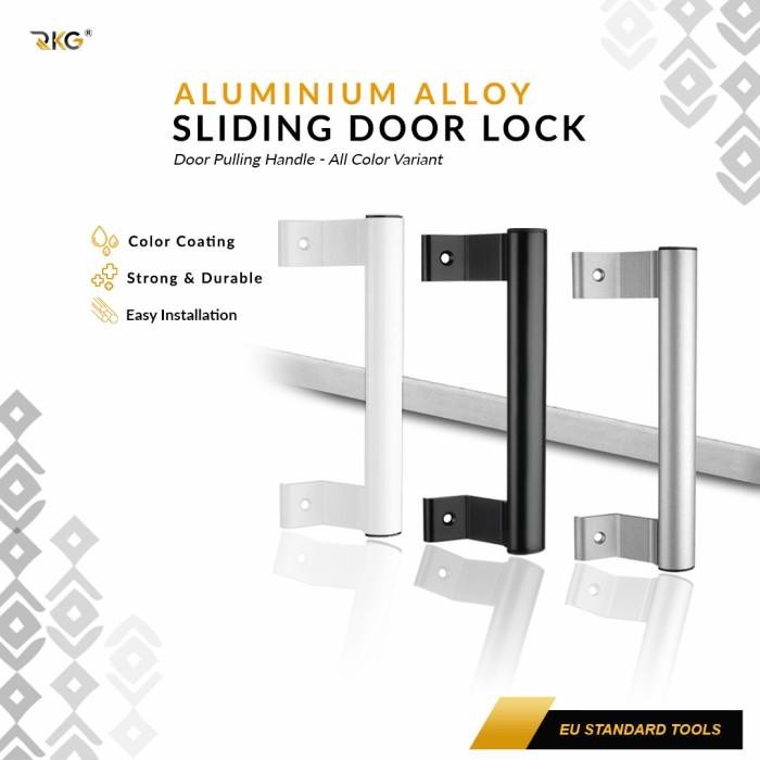 Pull Handle Pintu Aluminium Tarikan Swing Geser Sliding Door 20 Cm *