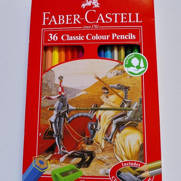 

Pensil Warna Faber Castell 36 Panjang Warna