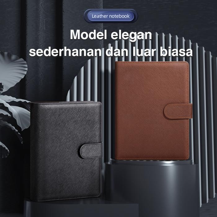 

Deli Loose-Leaf Notebook Buku Catatan 25K 210 * 145Mm 100 Lembar 315X