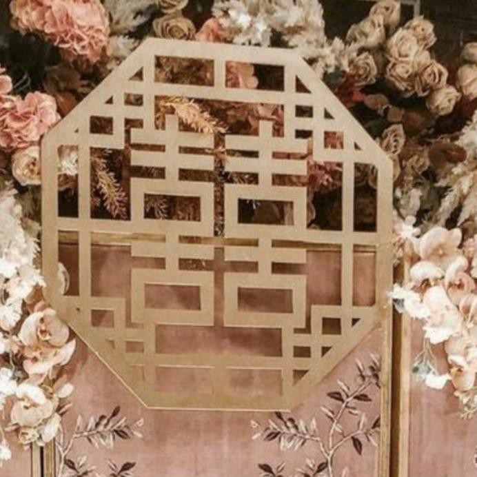 SHUANG XI KAYU / HIASAN SANGJIT KAYU / SANGJIT / SHUANG XI