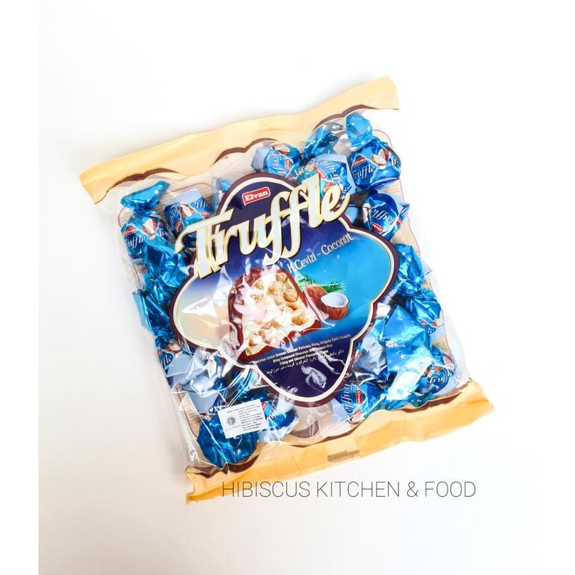 

New Elvan Chocolate Truffle 400 gram Cokelat Turki