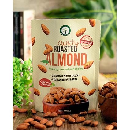 

New ROASTED ALMOND 200GR