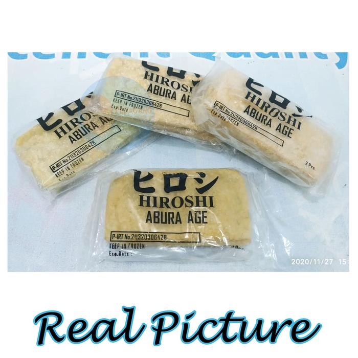 

New Hiroshi Abura Age 66gr x 2pcs Aburage Tahu Jepang