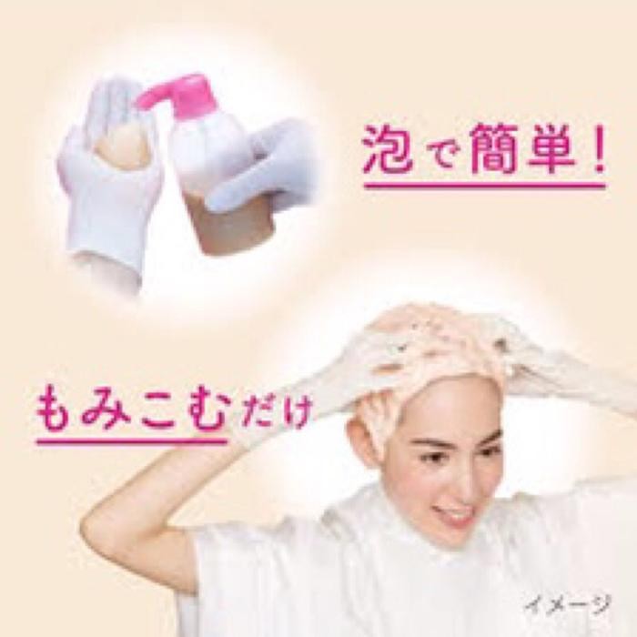 Liese Blaune Creamy Bubble Foam hair color penutup uban