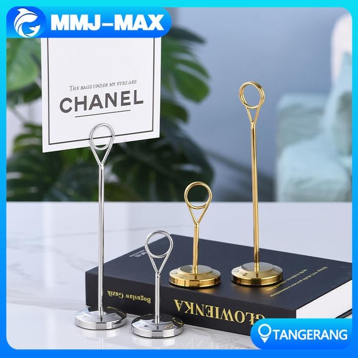 

25 CM Cagak Kartu Nama/Table Number Menu Stand/Tiang Nomor Meja