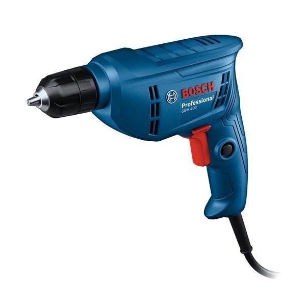 MESIN BOR LISTRIK 10MM BOSCH GBM 400 BOR BESI DRILL GBM400 NON IMPACT BOSCH MESIN BOR LISTRIK / GBM