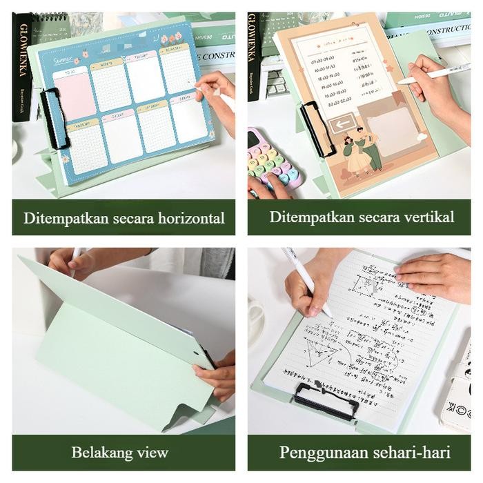 

Folder/Sekolah/Siswa/Catatan Kantor/Catatan Papan Ujian Papan Tulis Jalan Ukuran A4 dengan Penutup