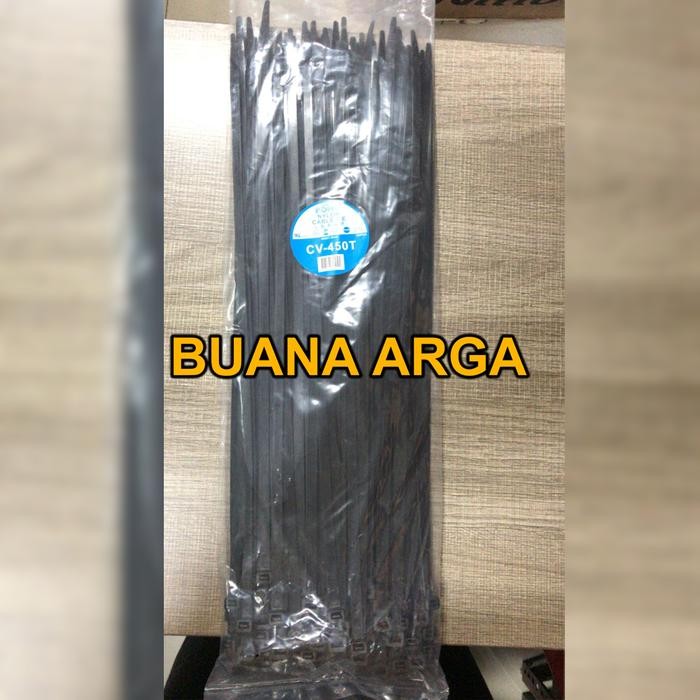 

Kabel Ties Fort 450mm Cable Tie panjang 45cm Hitam / Putih