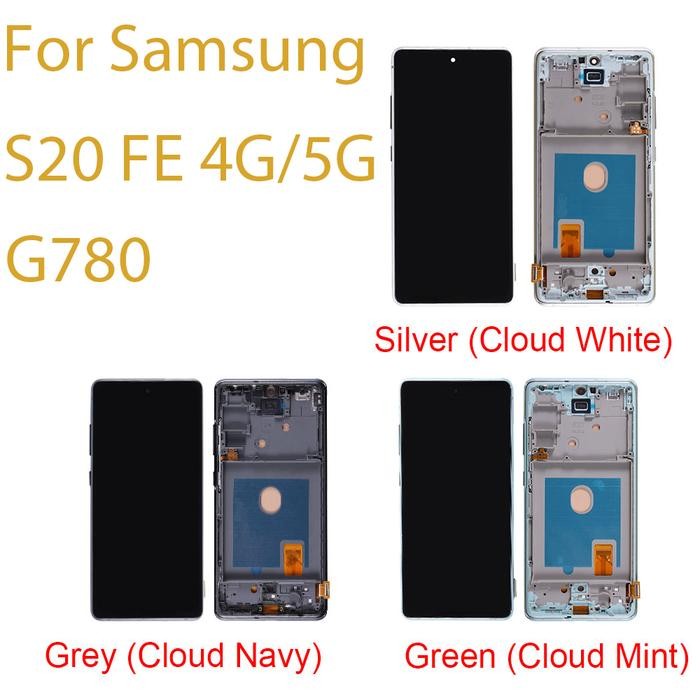 Tested Super AMOLED For Samsung Galaxy S20 FE G780 LCD Display S2