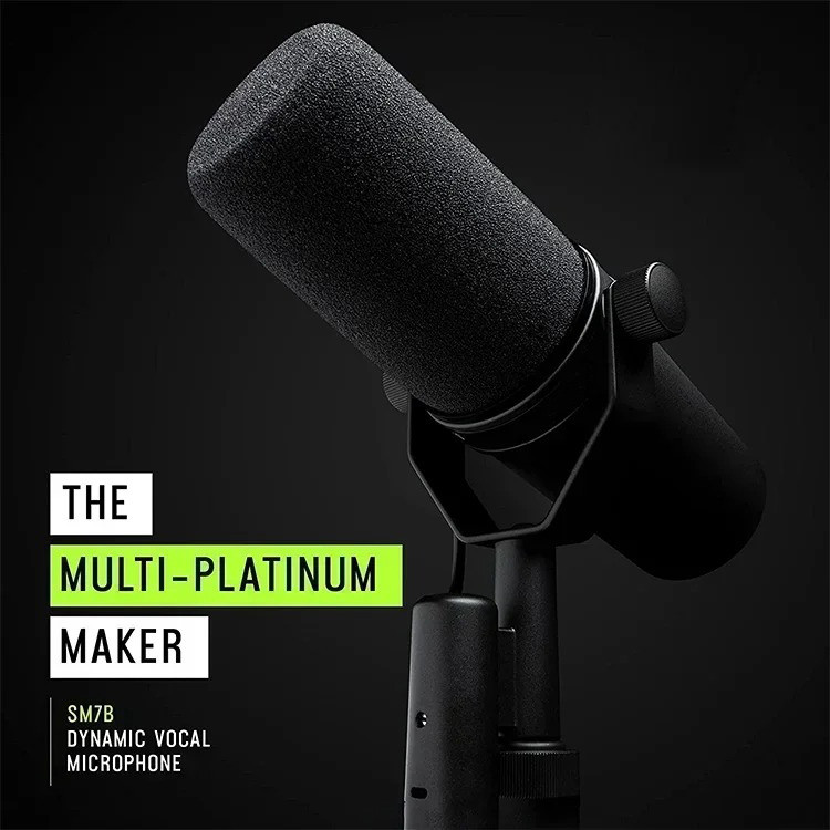 Mikrofon Kondenser XLR Condenser Microphone Studio Recording