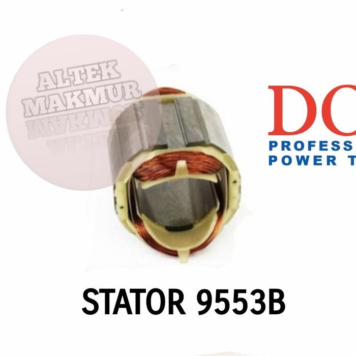 DCA STATOR 9553 B / RUMAH ARMATURE GERINDA MAKITA 9553B / MAKITA 9553B TERMURAH