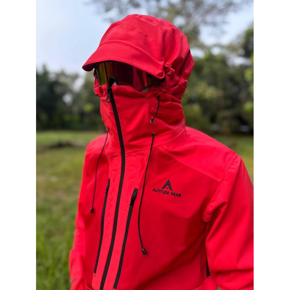 Jaket Gorpcore Outdoor Pria Wanita Goretex Waterproof Altitude Gear Hurricane Pro