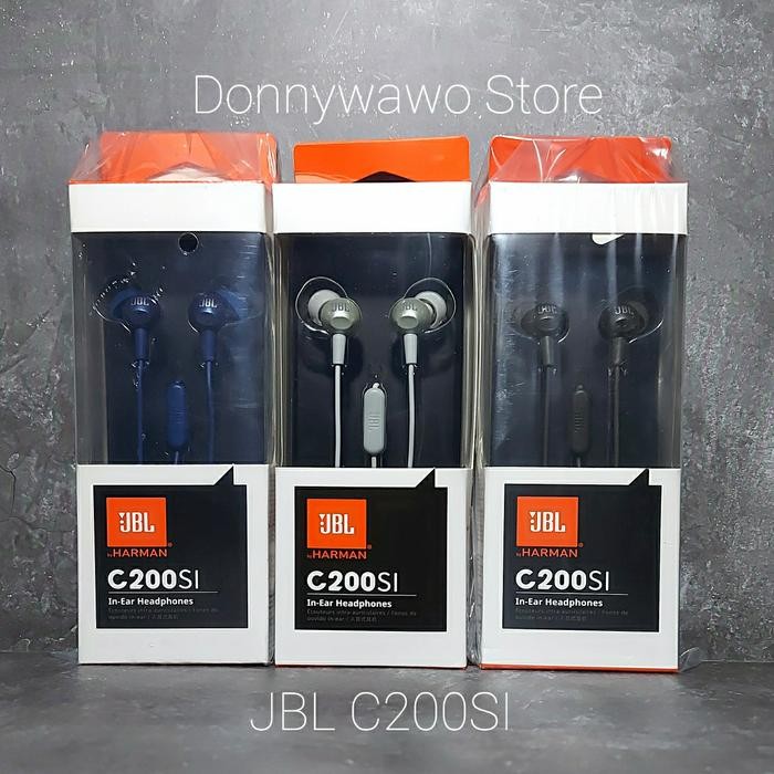 Handsfree Earphone HF Headset JBL c200 c 200 C200SI C200 SI