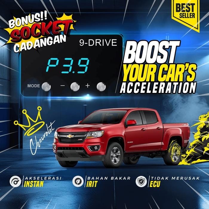 9 Drive Colorado Piggyback Race Chip Throttle Controller Chevrolet