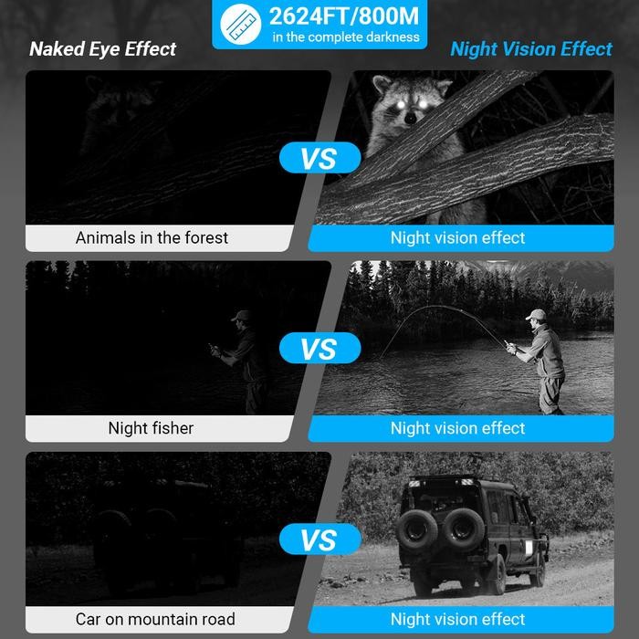 Teropong Digital Binocular Night Vision Teleskop Binokular Recorder