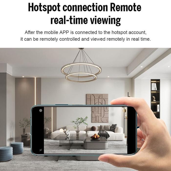 Kamera Spy Mini Wifi Cctv Untuk Mobil Dan Rumah