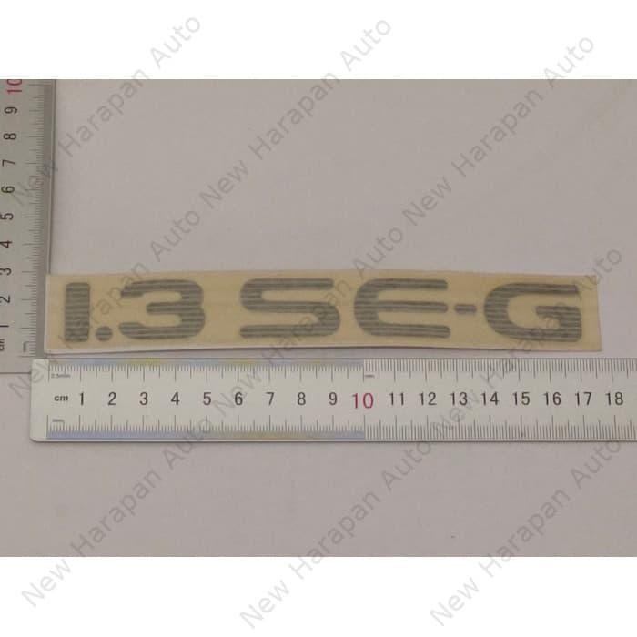 BEST SELLER STICKER 1.3 SEG KERTAS TOYOTA STARLET ABU-ABU 19X2.5