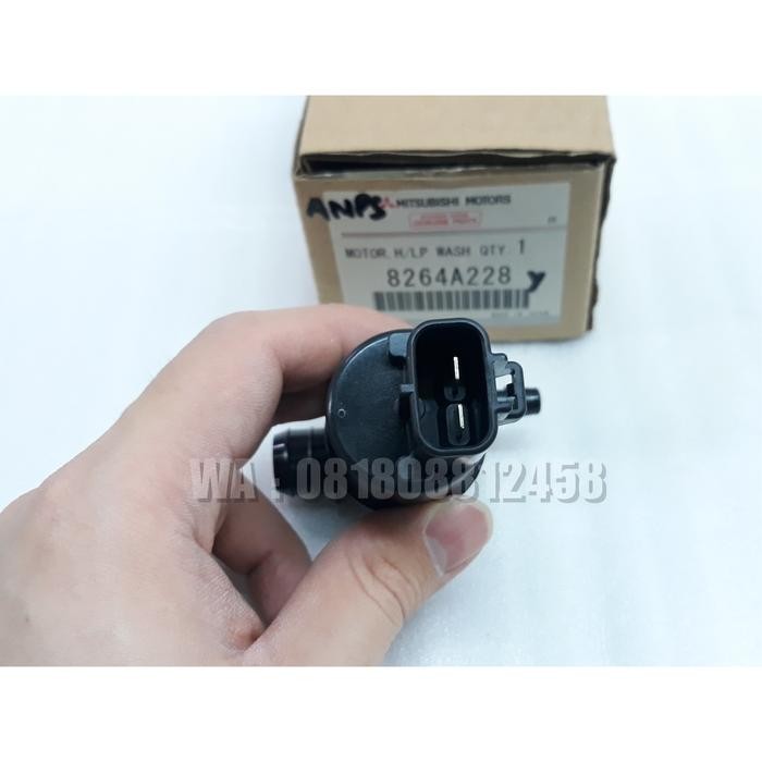 Terhemat Motor Washer Tabung Semprot Headlamp Lampu Depan All New Pajero Sport