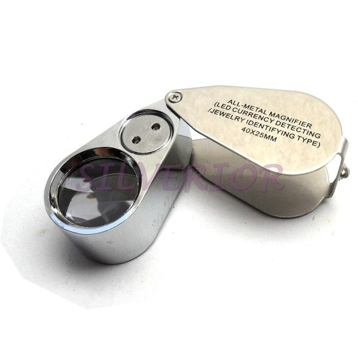 

Jeweler Jewelry Loupe Lensa Kaca Pembesar Tekstur 40X