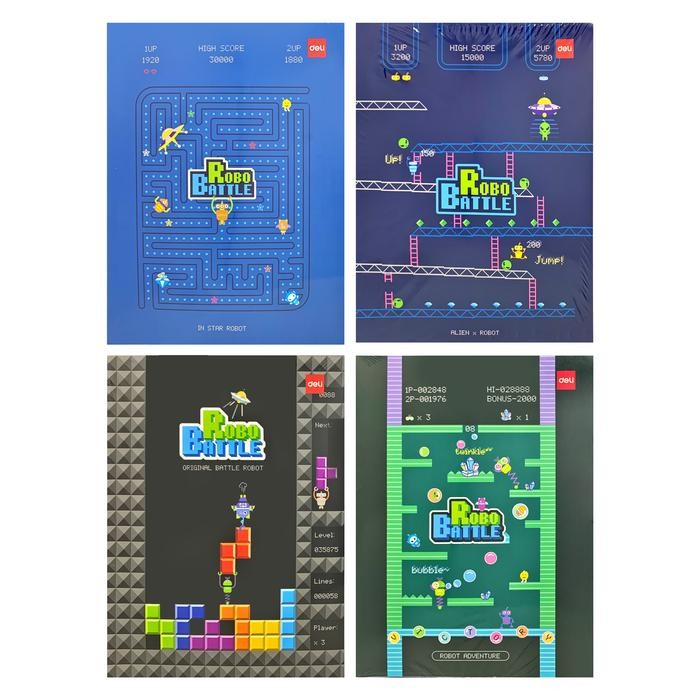 

Terlaris- Buku Tulis Deli 38 Lembar (1Pack) Murah