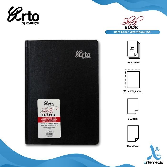 

Terlaris- Buku Sketsa Arto A4 Hard Cover Sketchbook