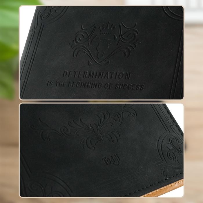 

Terlaris- Buku Catatan Harian Notebook Cover Kulit Kunci Password A5 - A_S