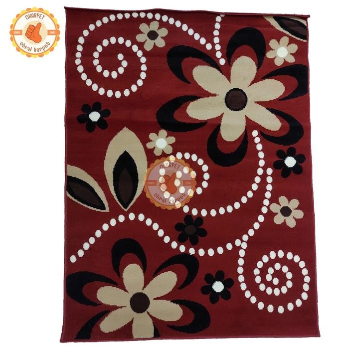 Karpet Permadani Jumbo 260 X 330Cm Motif Nimalis Moderno