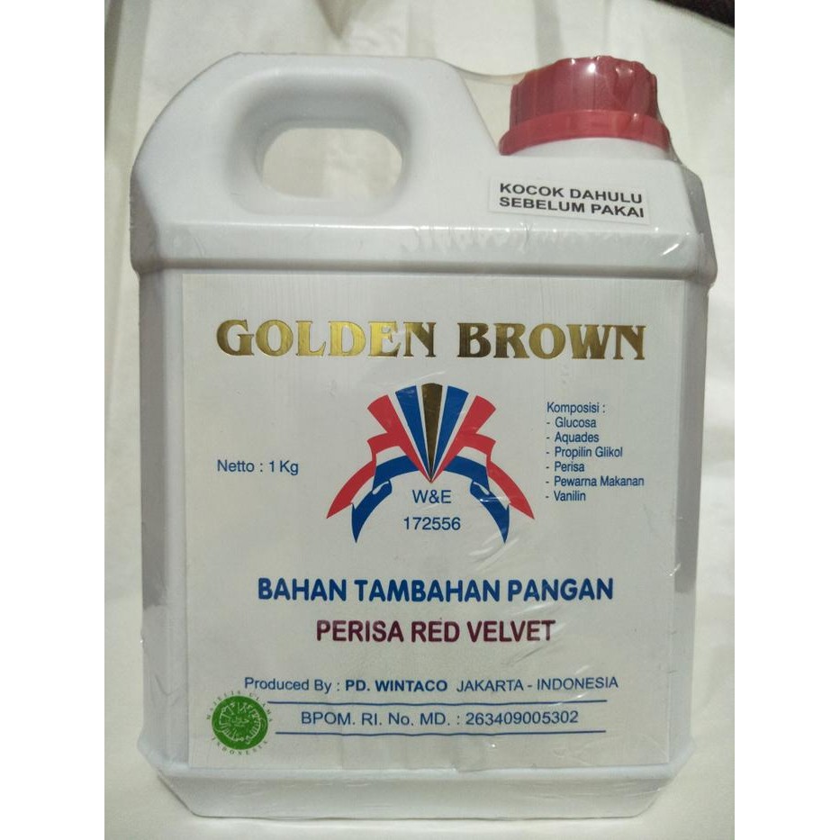 

1Kg Perisa Redvelvet Golden Brown