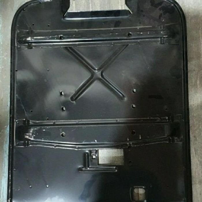 Dek Lantai Vespa Ps Px Strada Dek Hitam Bahan Tebal Plat Dek Dudukan