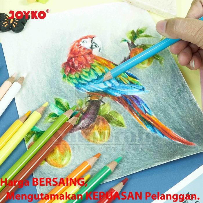 

Pensil Warna Minyak Joyko Cp Tc126 48 Warna / Premium Oil Cp-Tc126-48 Colours
