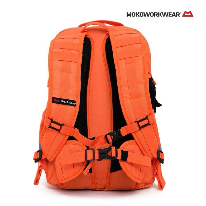Mokoworkwear - Ransel Tambang Pria / Tas Proyek Safety / Tas Kerja K3 Proyek Pertambangan / Safety