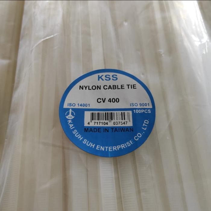 

Kss Cv400 Cv-400 Kabel Ties 40Cm X 7.6Mm Murah Hitam Putih Ready