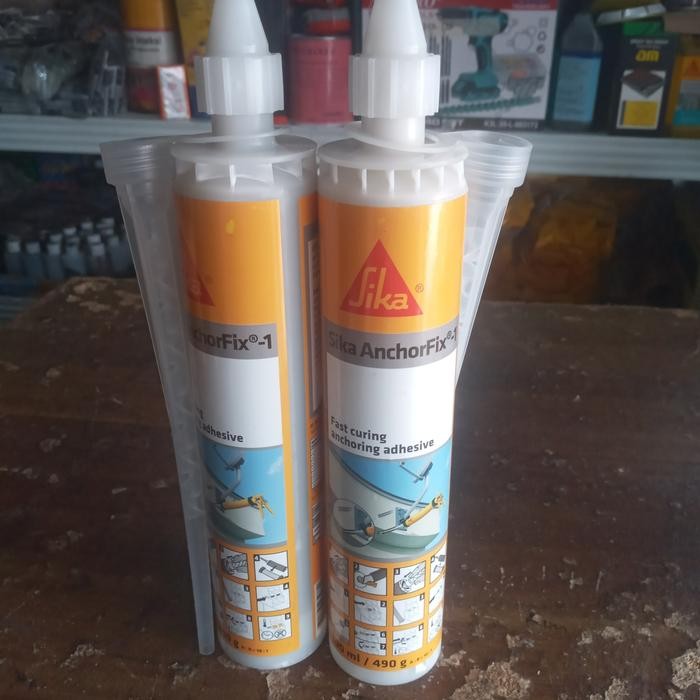 SIKA anchorFix 1 Lem cemicak angkur besi ke beton.2komponen