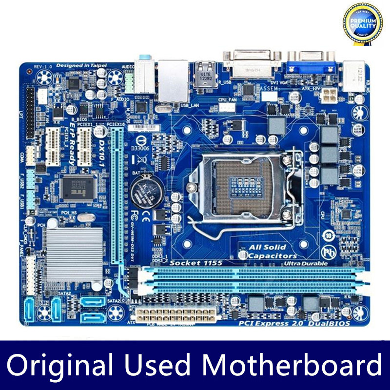 GA-H61M-DS2 DVI H61M-DS2 Motherboard LGA1155 H61 DDR3