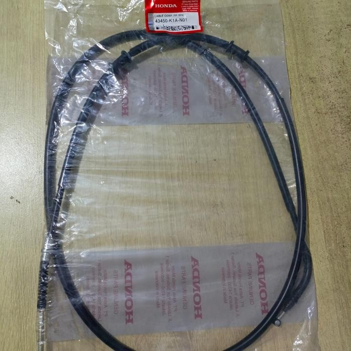 Kabel Rem Belakang BeAT K1A CBS ORI AHM 43450K1AN01