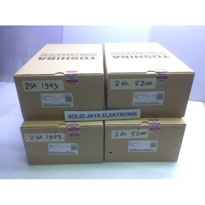 [Expret] TRANSISTOR TOSHIBA 2SC5200 - 2SA1943 ORIGINAL TR FINAL TOSHIBA ASLI