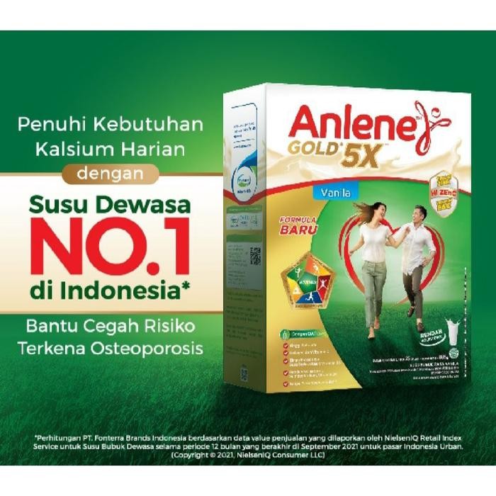 

(Expert) Anlene Gold Rasa Vanila/Original/Cokelat ukuran 885gr/850gr