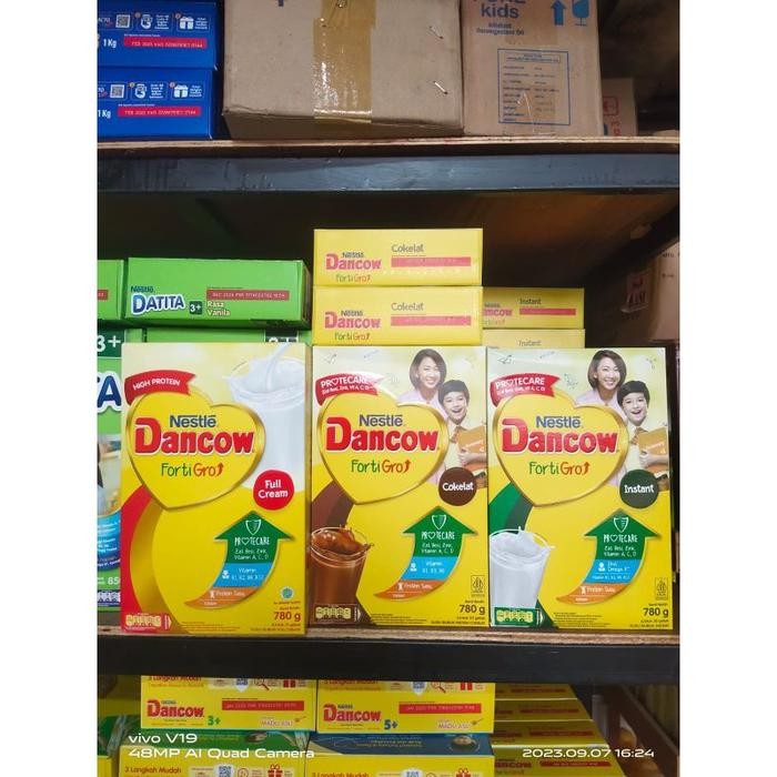 

(Expert) Dancow fortigro t,fullcream,coklat 780 gr