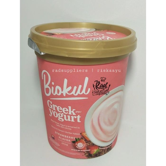 

(Expert) Biokul Greek Yogurt 473ml, Best Seller Greek Yogurt, Harga Spesials..!