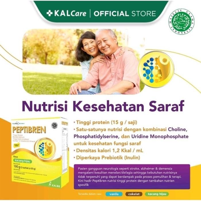 

(Expert) Peptibren Vanilla/Kacang Hijau 195gr