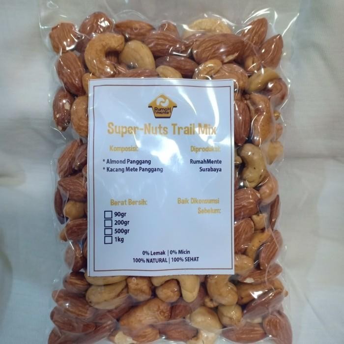 

(Expert) TRAIL MIX KACANG MEDE PANGGANG KACANG METE DAN KACANG ALMOND 200GR