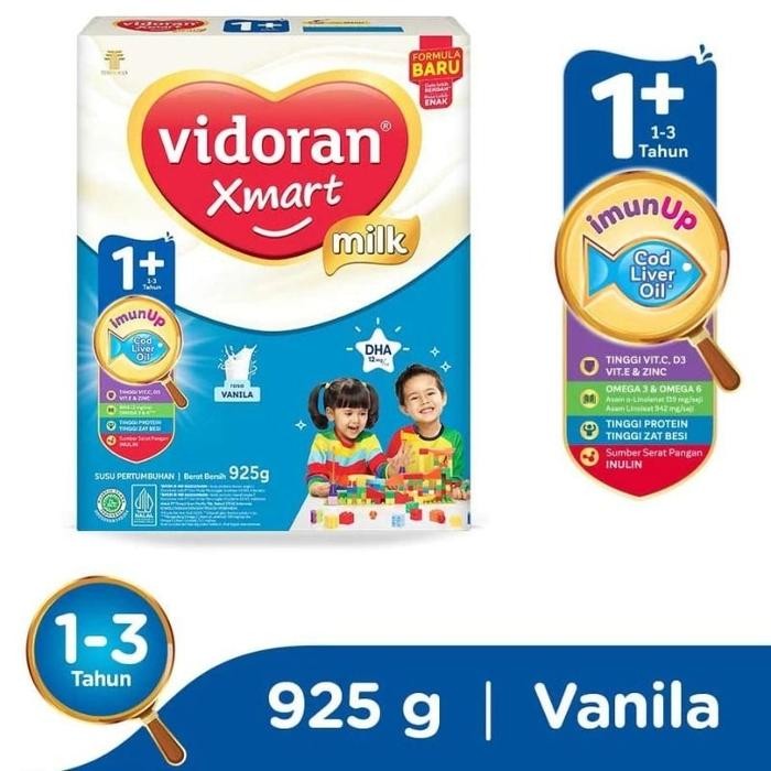 

(Expert) Vidoran Xmart 1+ Vanilla, Madu 700gr dan 925gr