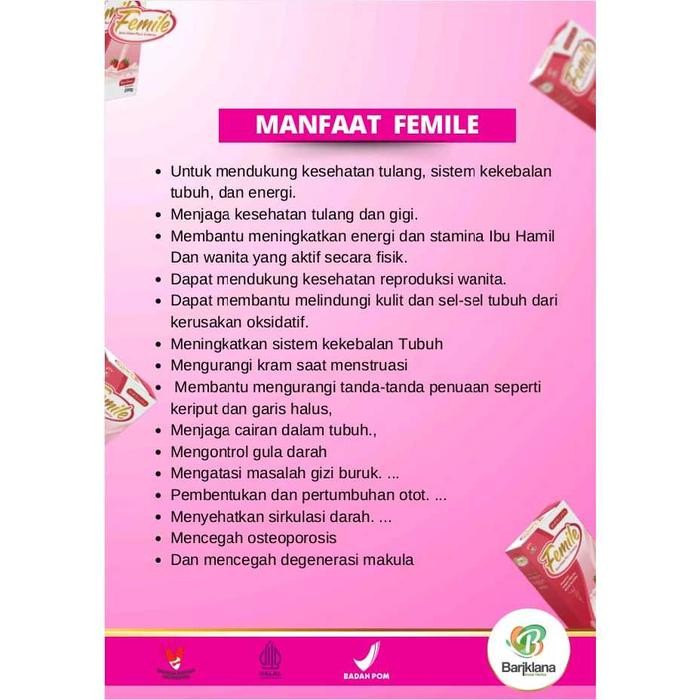 

(Expert) Femile susu etawa plus Collagen Sehat dan cantik dari dalam