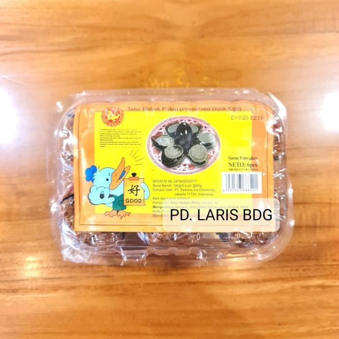 

(Expert) CHEN LIANG JI TELUR PITAN ISI 6 (TELUR BEBEK PIDAN/PHITAN/DUCK EGG)
