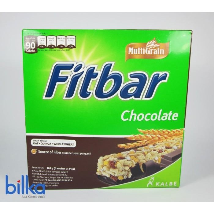 

(Expert) FITBAR CHOCOLATE 5'S x 24g