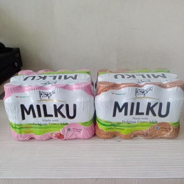 

(Expert) MILKU MINUMAN SUSU UHT ISI 12BOTOL