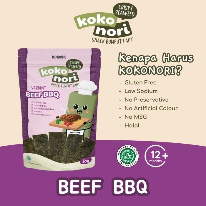 

(Expert) Kokobi Crispy Seaweed 20gr - Snack Rumput Laut
